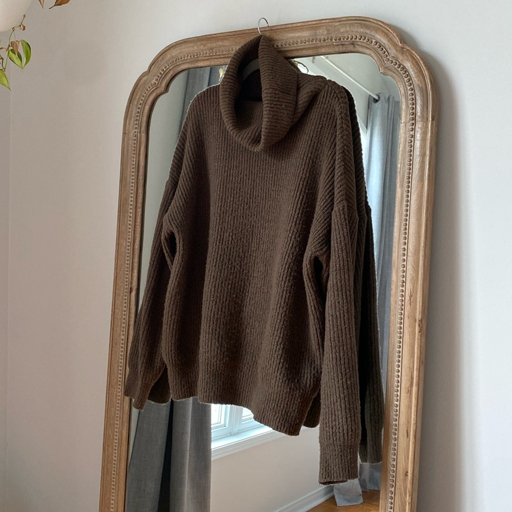 Oak & Fort - brown oversized knit